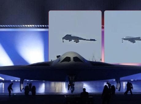ABD semalarında görüldü: Gizli bombardıman uçağı olabilir mi?