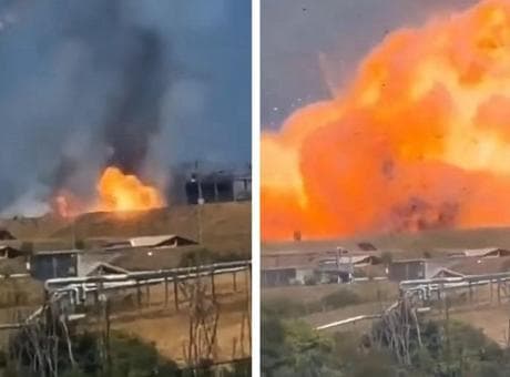 İtalya'da mühimmat fabrikasında büyük patlama: Barut presleme bölümünde meydana geldi
