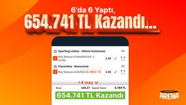 Misli Üyesi Cuma Bülteninden Dev İkramiye Kazandı: 118.17 Oranlı Kuponla 654 Bin TL Cebine Girdi