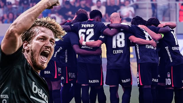 Beşiktaş'tan Avrupa'da tarihi 100. galibiyet!