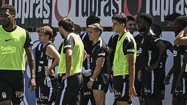 Beşiktaş, Hradec Kralove rövanşına hazır: Son antrenman tamamlandı