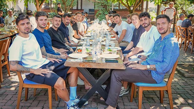 Trabzonspor'da kaptan Saviç önderliğinde özel buluşma