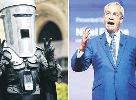 Nigel Farage, 'çöp kutusu' rakibine karşı seçim zaferi kazandı