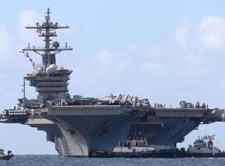 Trump'tan USS Abraham Lincoln gerilimine ilişkin ilk açıklama: "Endişeli değiller"